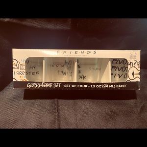 Friends shot glass set- Brand New!